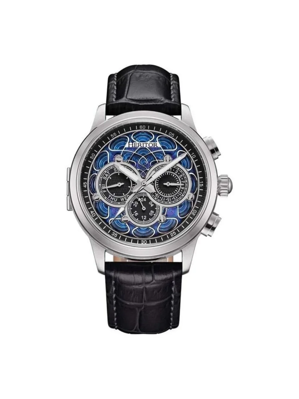 NWT Heritor Apostle Multi-Color Dial Men's Watch